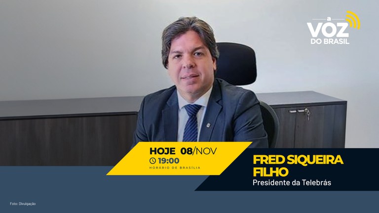 Presidente da Telebras é o entrevistado da Voz do Brasil desta quarta-feira (08)