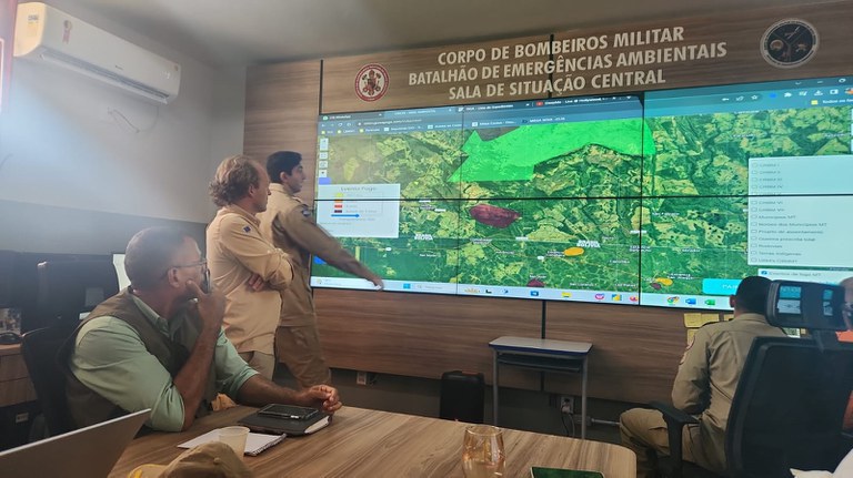 Presidente do Ibama chega ao MT para acompanhar combate a incêndios no Pantanal