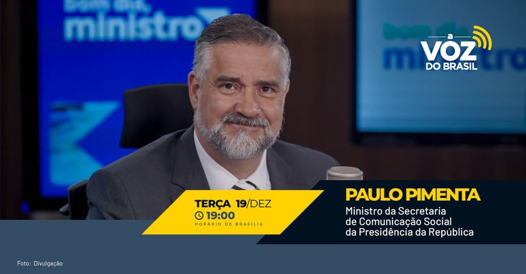 A Voz do Brasil: Informação e combate à fake news vão nortear a entrevista desta terça (19)