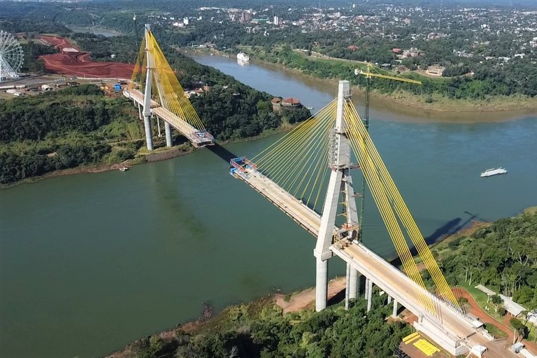 Acordo celebrado pela AGU permitirá retomada de obras das vias de acesso à Ponte de Integração