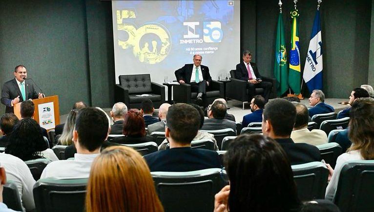 Alckmin reforça seu comprometimento com o Sistema Inmetro