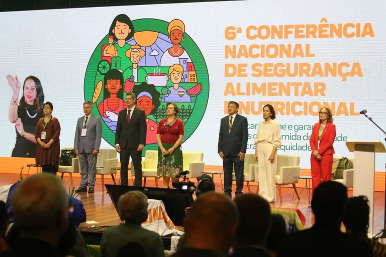 Alimentação Escolar é destaque na 6ª Conferência Nacional de Segurança Alimentar e Nutricional