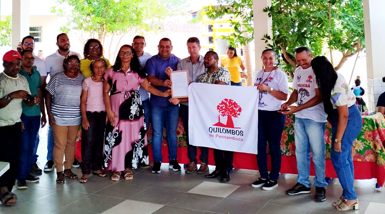Comunidade remanescente de quilombo Jatobá (PE) celebra o reconhecimento de seu território