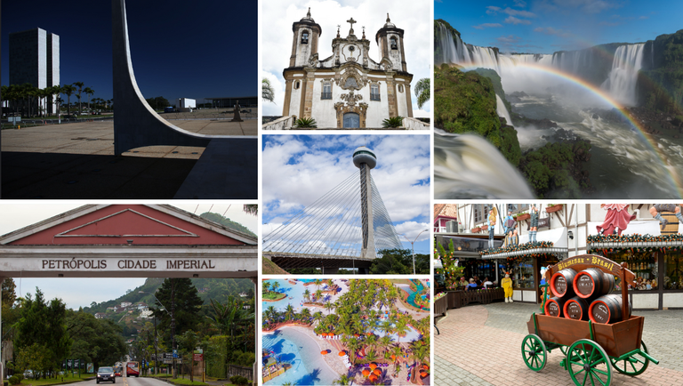 Conheça os oito destinos "queridinhos" na lista dos viajantes brasileiros para o próximo ano