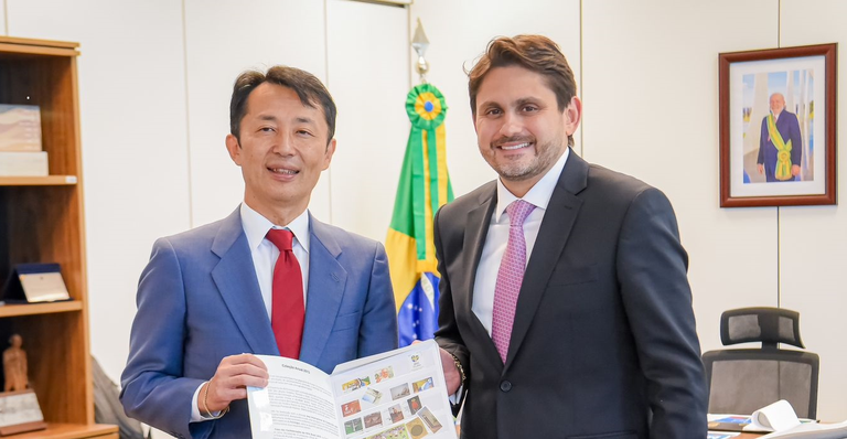 Encontro entre ministro das Comunicações e embaixador japonês reforça parcerias