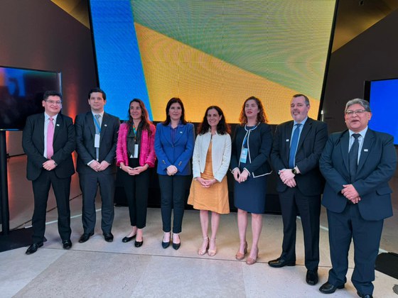 Integração regional e sustentabilidade marcam discurso de Tebet na Cúpula do Mercosul no Rio