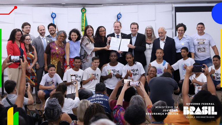 MJSP repassa R$ 55 milhões à prefeitura do Rio de Janeiro para projetos de acesso à justiça e políticas sobre drogas