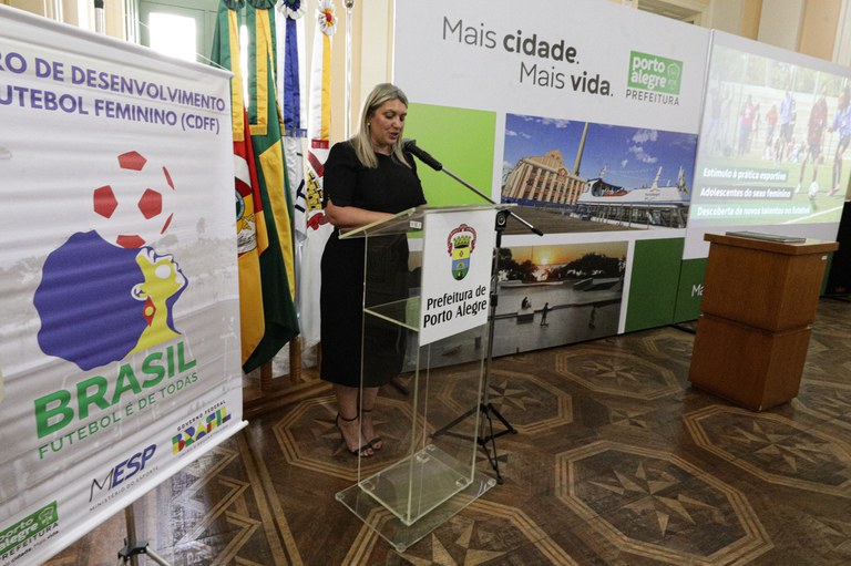 Porto Alegre recebe o primeiro programa da Estratégia para o Desenvolvimento do Futebol Feminino do país