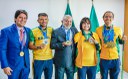 Lula recebe medalhistas das melhores campanhas do País na história do Pan e do Parapan