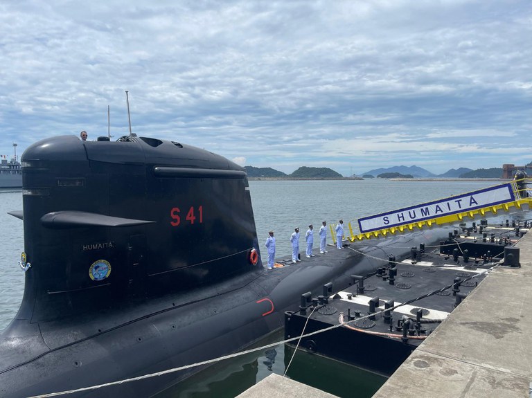 Submarino Humaitá: nova embarcação amplia proteção das fronteiras marítimas do Brasil