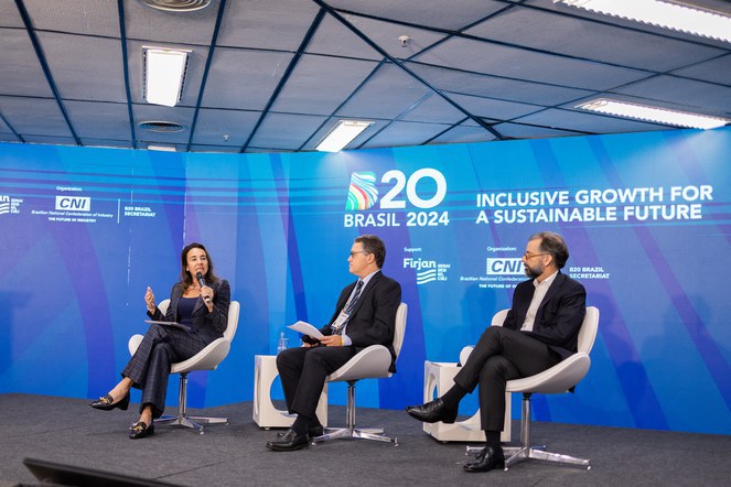 Evento do B20 aproxima comunidade empresarial da Trilha de Finanças do G20