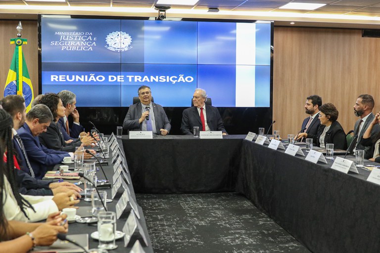 Flávio Dino detalha transição no Ministério da Justiça e Segurança Pública