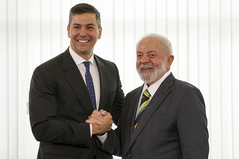 Lula recebe visita do presidente do Paraguai