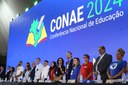 Ministro detalha ações de fortalecimento para a educação durante a abertura do Conae