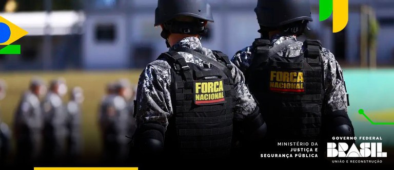 MJSP prorroga atuação da Força Nacional no Estado do Rio de Janeiro até março