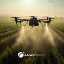 Parceria entre Brasil e China na aviação aprova novos drones para pulverização agrícola