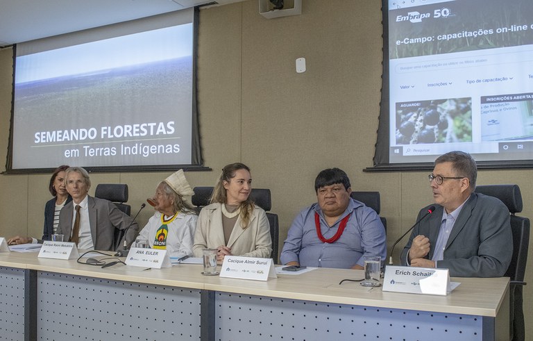 Parlaíndio e Embrapa lançam primeiro curso a distância para comunidades indígenas