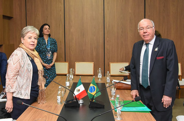 “México e Brasil juntos pela redução de desigualdades”, diz chanceler mexicana