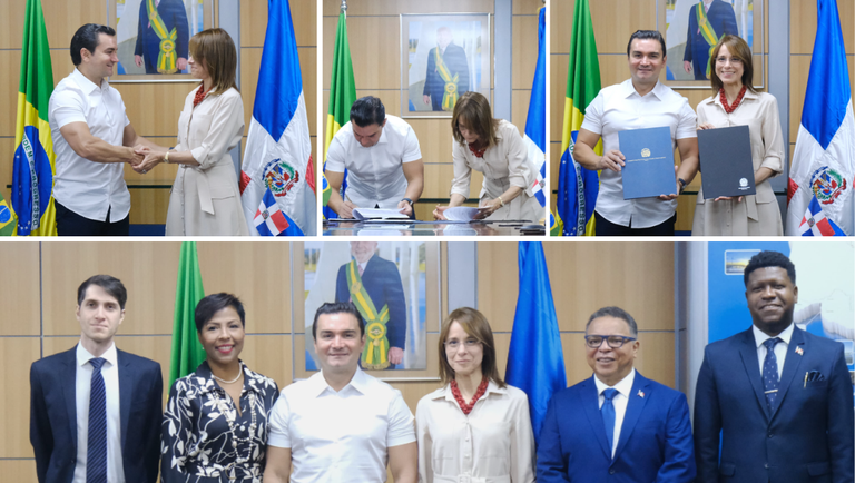 Acordo de cooperação promoverá turismo entre o Brasil e a República Dominicana
