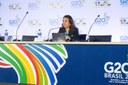 Coordenadora da Trilha de Finanças apresenta objetivos para encontro do G20 em SP