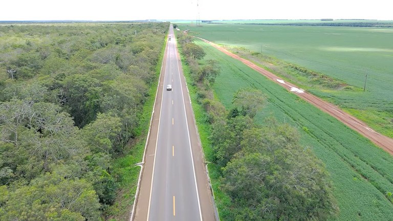 DNIT revitaliza 46 quilômetros da BR-174, no Mato Grosso