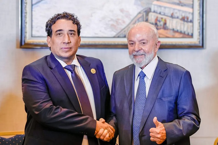 Em encontro bilateral, presidente Lula recebe pedido de reabertura da Embaixada na Líbia