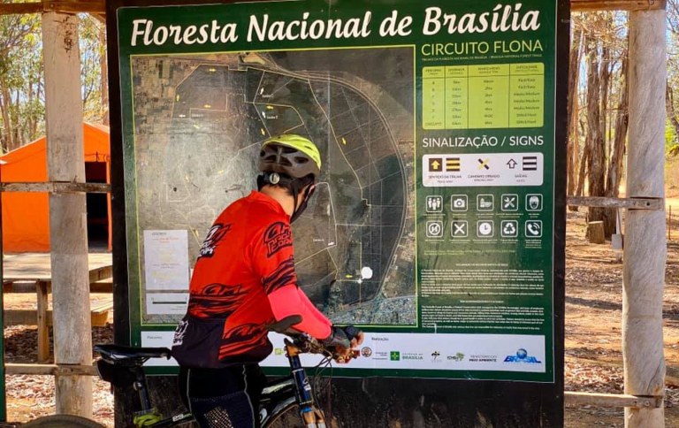 Estudo inédito vai mapear potencial da prática de ciclismo em parques e florestas nacionais em todo Brasil