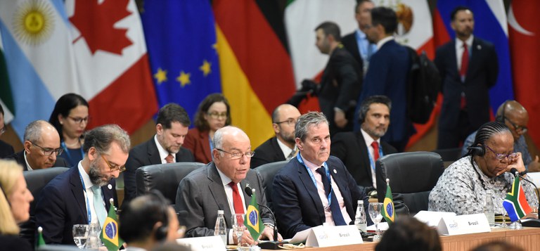 Ministros de Relações Exteriores do G20 debatem reforma da governança global no Rio de Janeiro