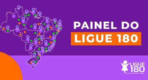 Governo lança Painel Ligue 180 que lista serviços para mulheres vítimas de violência no Brasil