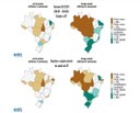 Boletim da Fiocruz mostra que casos de Covid-19 diminuíram no Norte e aumentaram no Centro-Sul