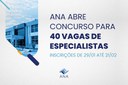 Inscrições para concurso da  Agência Nacional de Águas se encerram nesta quarta-feira