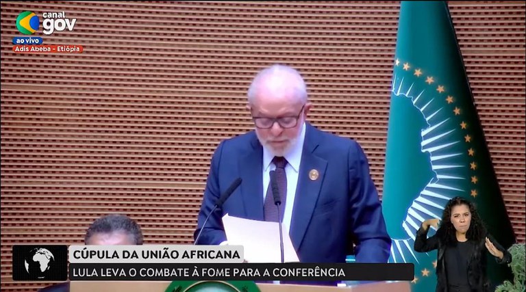 Lula discursa na 37ª Cúpula da União Africana