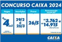 Concurso da CAIXA: últimos dias para inscrições