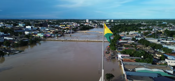 Enchentes no Acre: novo boletim indica que, em Rio Branco, o rio apresenta sinais de estabilização