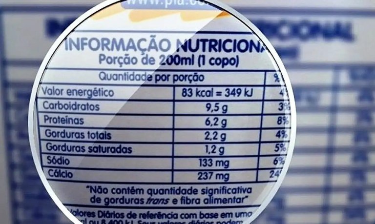 Ministério da Saúde alerta para a importância da rotulagem nutricional nos alimentos