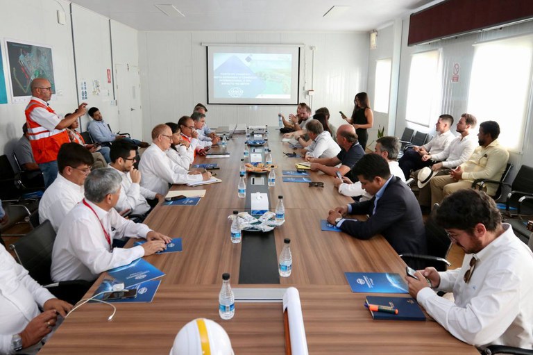 MPO visita Porto de Chancay e debate rotas de integração com o Peru