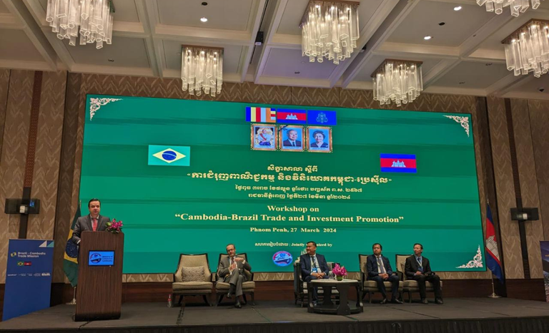 Brasil e Camboja estreitam laços comerciais e de investimento em missão histórica