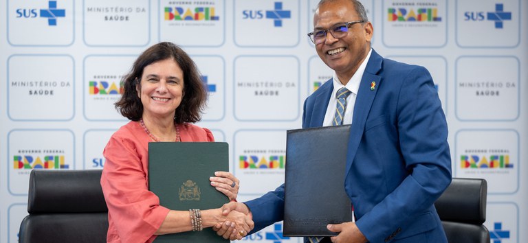Brasil e Guiana assinam Memorando de Entendimento para cooperação em saúde
