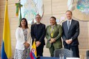 Brasil reafirma parcerias culturais e diplomáticas com a Colômbia Brasil reafirma parcerias culturais e diplomáticas com a Colômbia