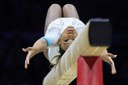 Com apoio do Bolsa Atleta, Rebeca Andrade se prepara para Olímpiada de Paris Com apoio do Bolsa Atleta, Rebeca Andrade se prepara para Olímpiada de Paris