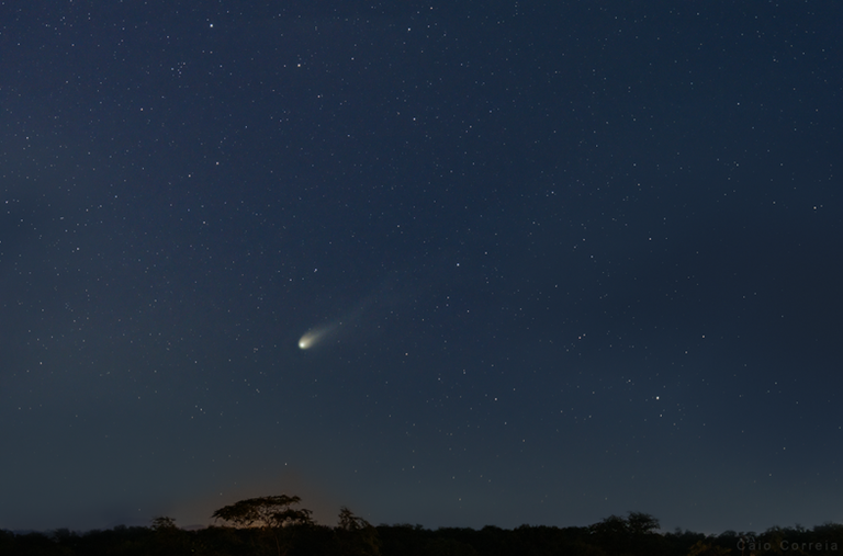 'Cometa do Diabo' poderá ser visto em todo o Brasil a partir de 21 de abril