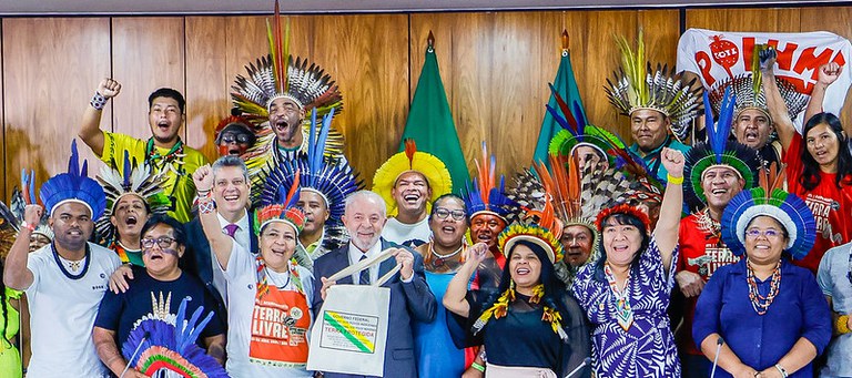 Lula afirma que homologações de terras indígenas vão continuar