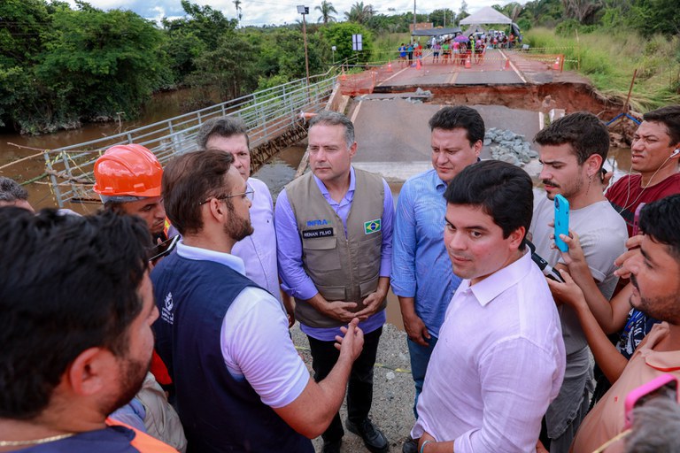 Ministério dos Transportes anuncia R$15 milhões em obras emergenciais nas rodovias afetadas por chuvas no Maranhão
