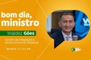 Waldez Góes detalha programa Desenvolve Amazônia no "Bom Dia, Ministro" desta quinta (18) Waldez Góes detalha programa Desenvolve Amazônia no "Bom Dia, Ministro" desta quinta (18)