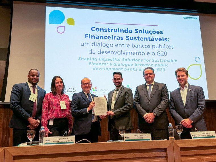G20 recebe contribuições de rede de Bancos Públicos de Desenvolvimento