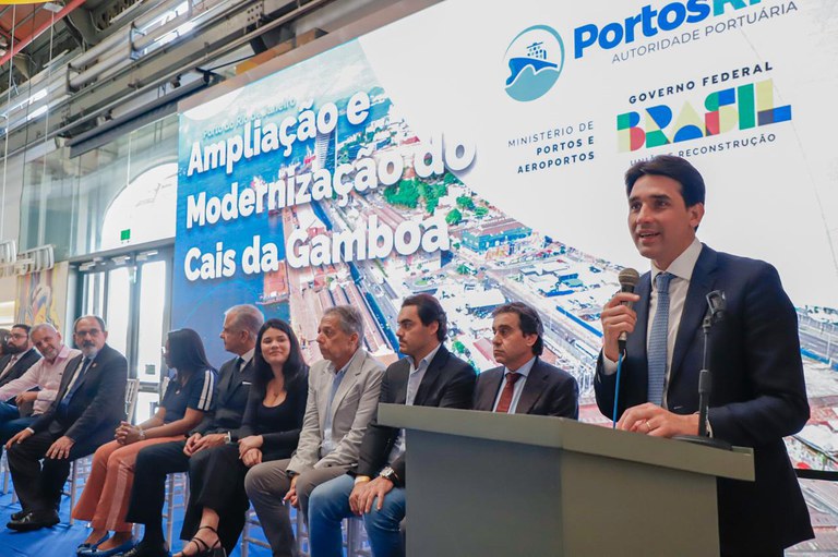 Governo Federal inicia ampliação e modernização no Porto do Rio de Janeiro