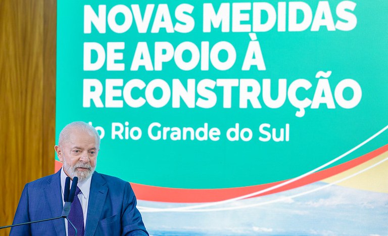 Lula anuncia linhas de apoio a empresas do RS no valor de R$ 16,5 bilhões