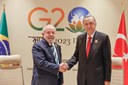 Lula conversa com presidente da Turquia e recebe solidariedade pela crise no Rio Grande do Sul