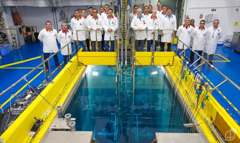 Parceria entre Marinha e Ipen forma operadores de reator de pesquisa