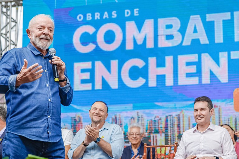 Presidente Lula dá a largada para obras contra enchentes em Araraquara